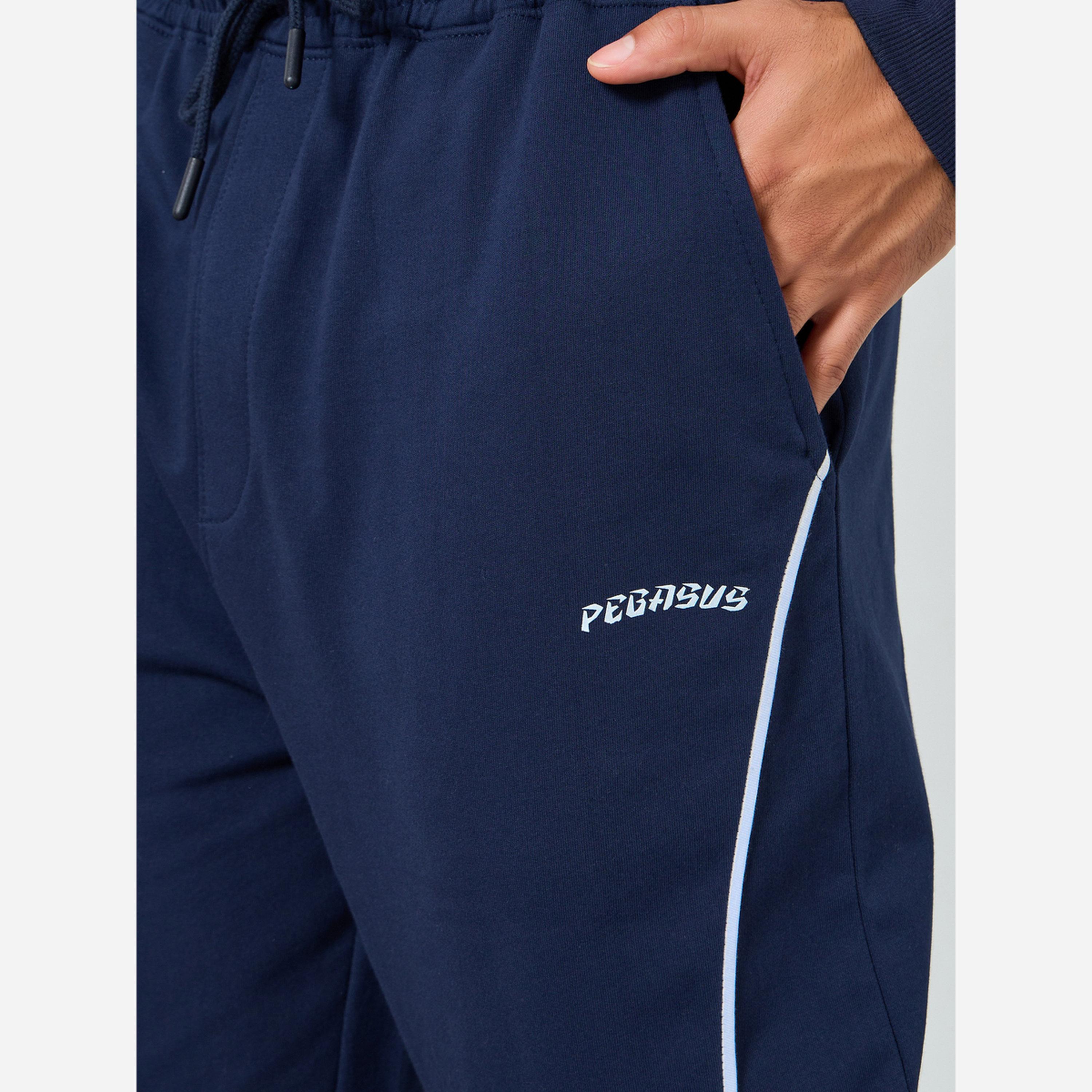 Styli Men Piping Detail Oversized Open Hem Joggers-men-clothing-bottoms-joggers-image-4
