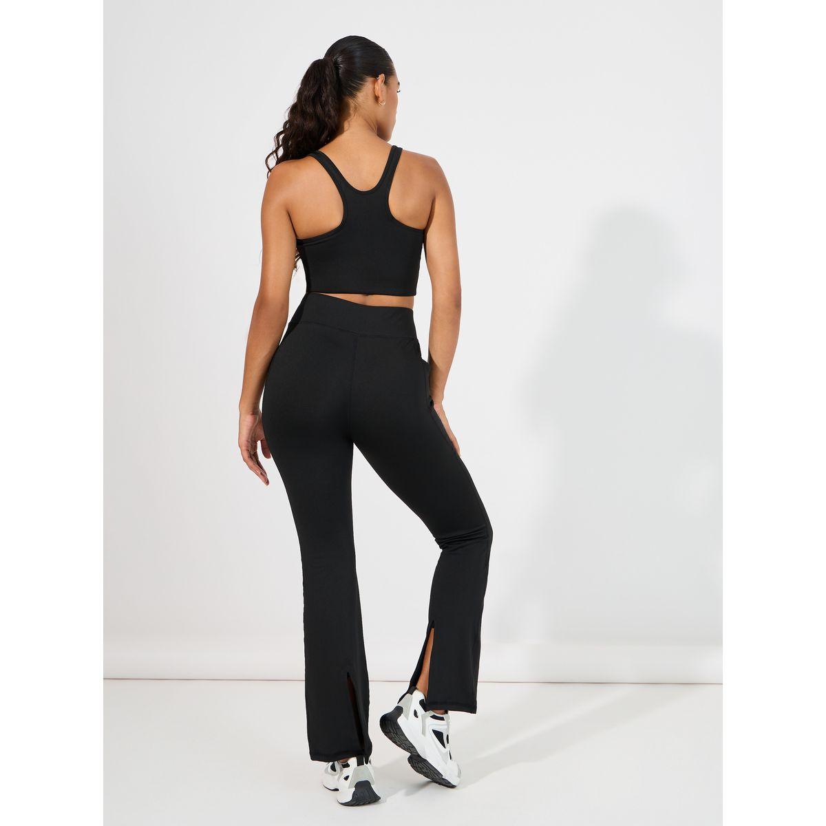 Styli Active Racerback Sports Bra & Back Split Flared Leggings Set-women-clothing-sportswearandactivewear-trackpantsandtracksuits-image-5