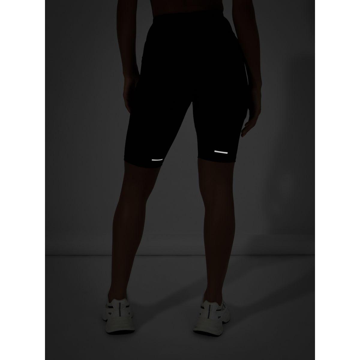 Styli Active Back Reflective Stripe Detail Side Mesh & Waist Back Pocket Cycling Shorts-women-clothing-sportswearandactivewear-bottoms-image-6