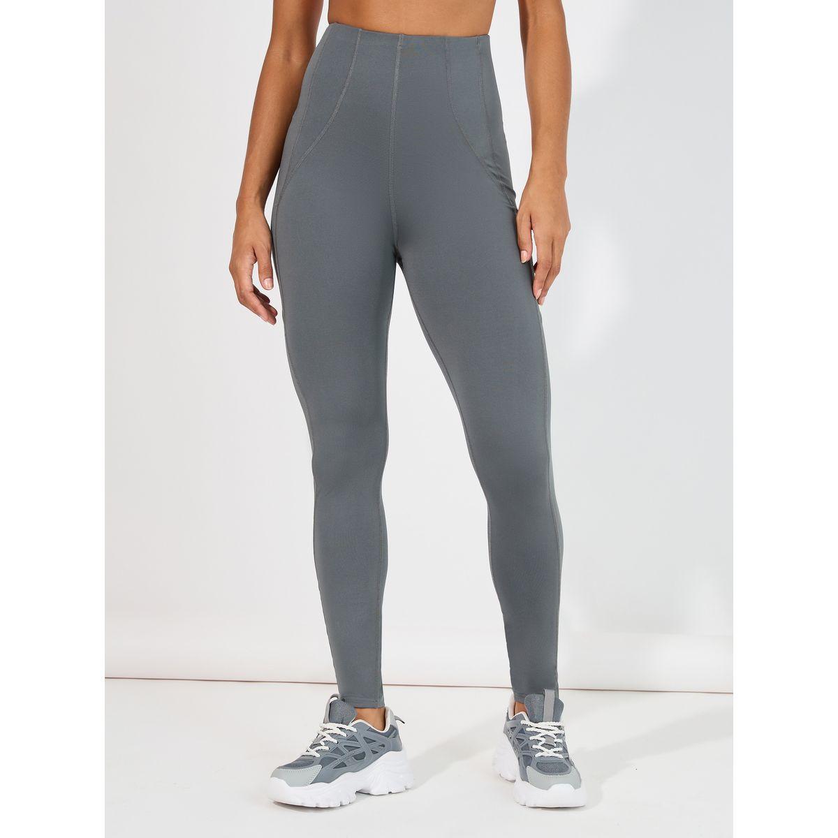 Styli Active Stitch Detail Back Waist Zipper Pocket Leggings-women-clothing-sportswearandactivewear-bottoms-joggersandtrackpants-image-2