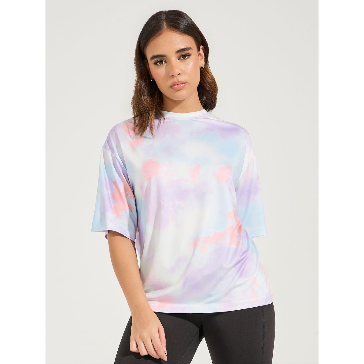 Styli Active Tie Dye Boxy Fit Short Sleeve Top-women-clothing-sportswearandactivewear-tshirtsandvests-image-3