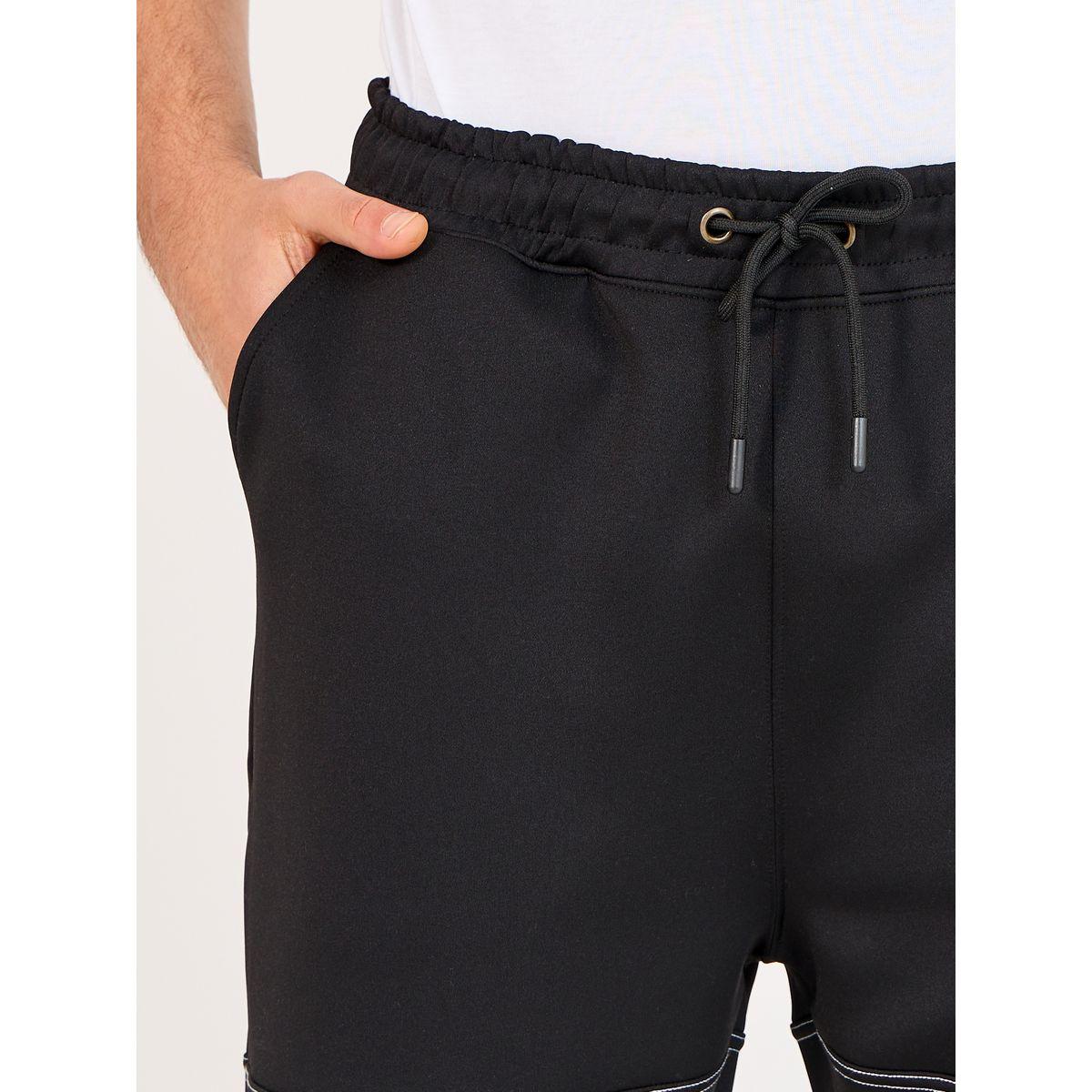 Styli Twin Needle Contrast Stich Oversized Joggers-men-clothing-bottoms-joggers-image-3
