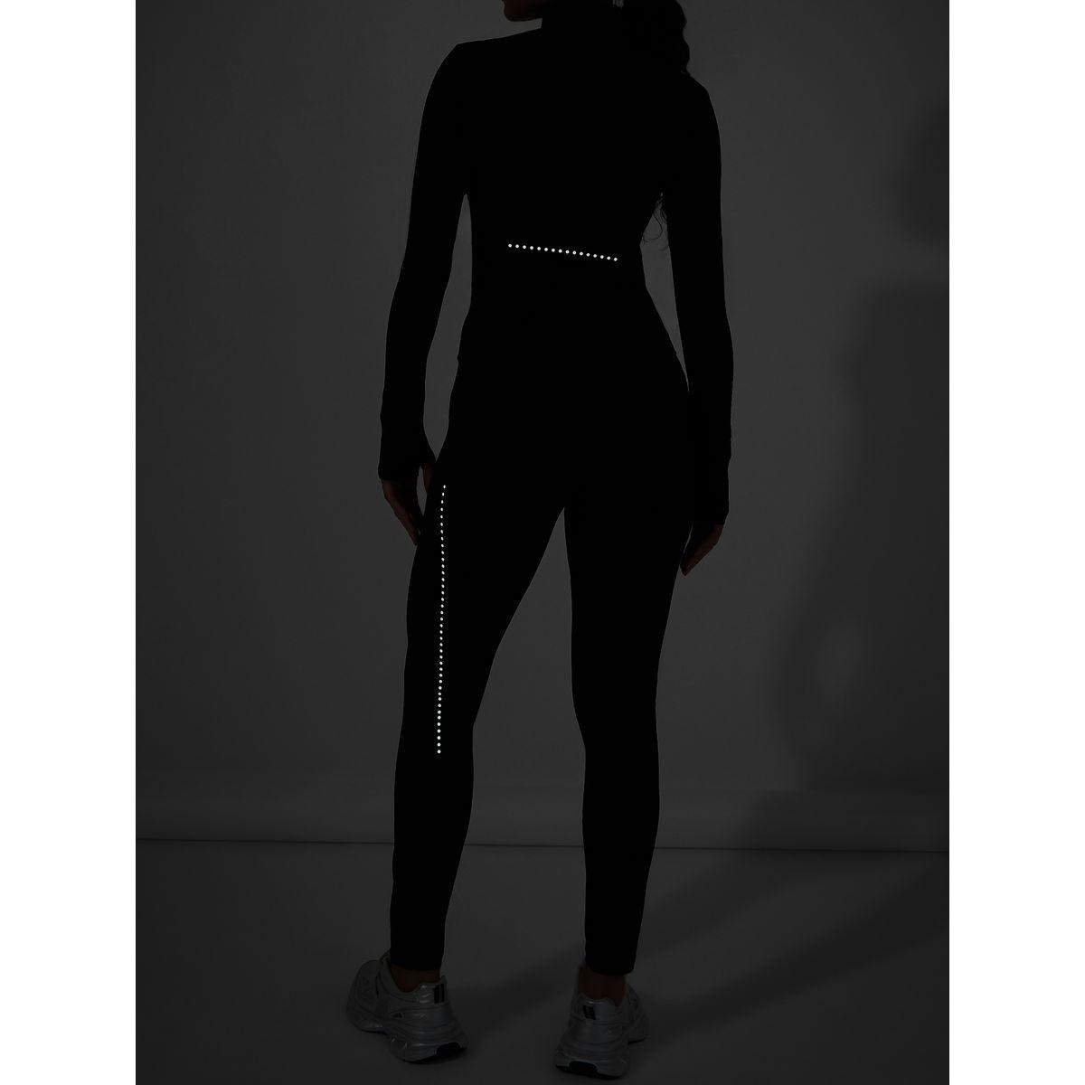 Styli Active Multiple Placement Reflective Dot Detail Zip Up Jacket & Leggings Set-women-clothing-sportswearandactivewear-trackpantsandtracksuits-image-8