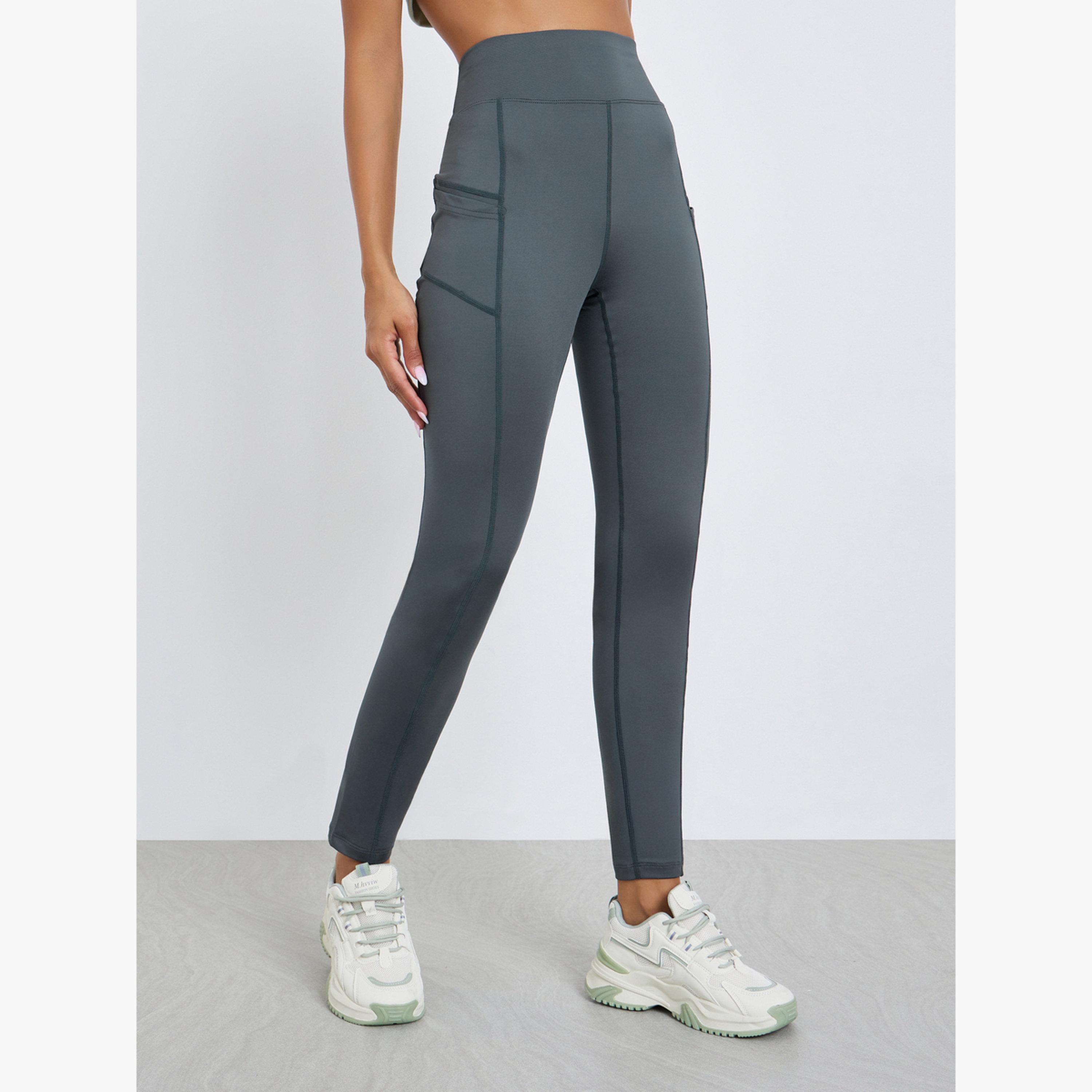 Styli Reflective Dot Detail Zip Up Jacket and Leggings Set-women-clothing-sportswearandactivewear-trackpantsandtracksuits-image-1