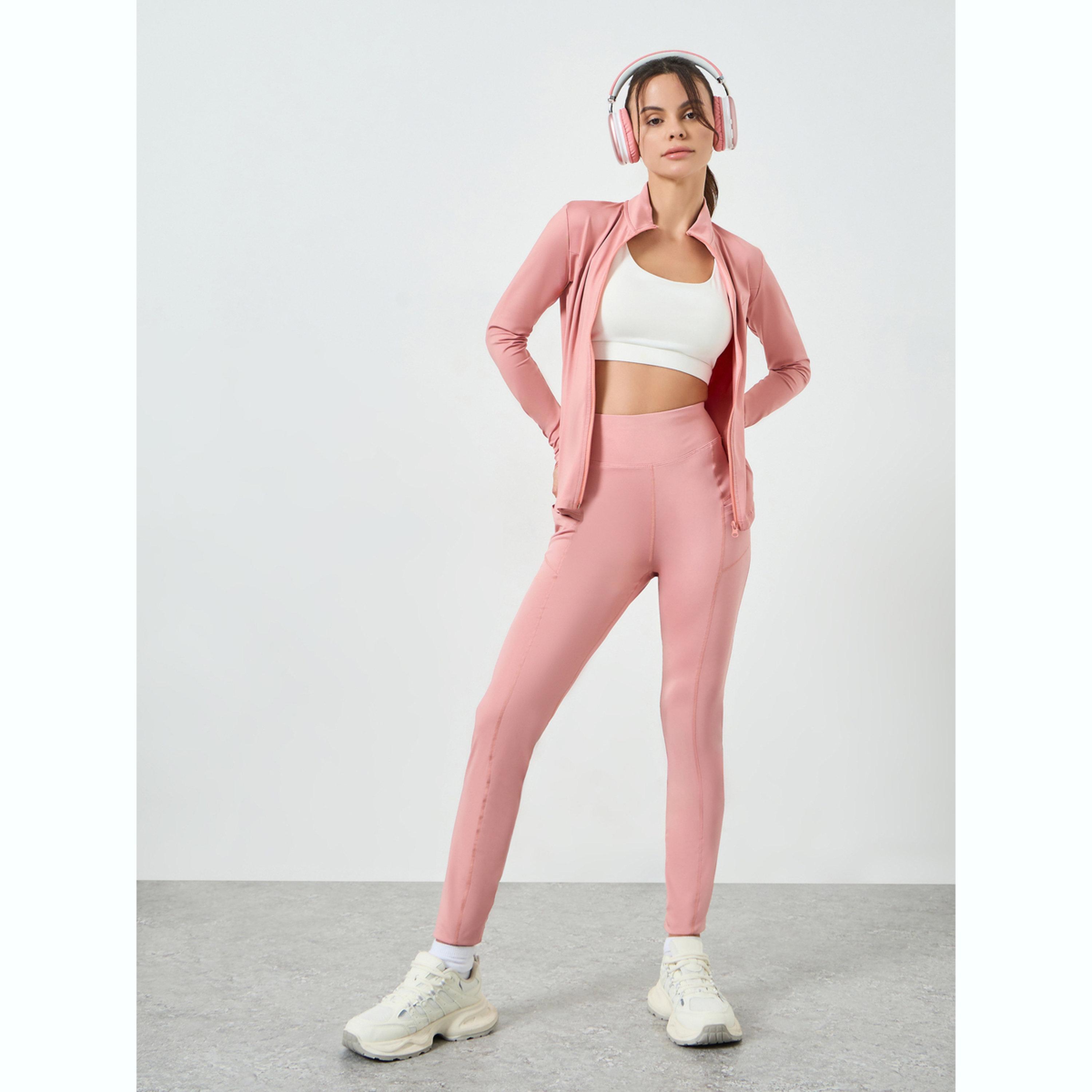 مجموعة من ليقنز وجاكيت بسحاب-women-clothing-sportswearandactivewear-trackpantsandtracksuits-image-2