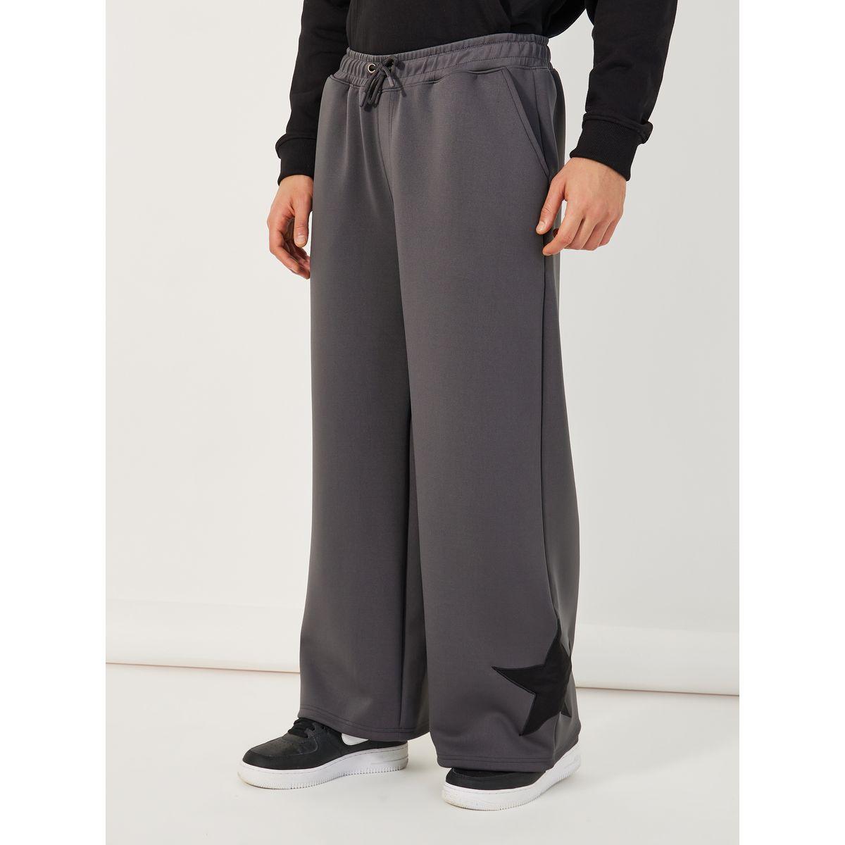 جوغر بأرجل واسعة وأربطة-men-clothing-bottoms-joggers-image-1