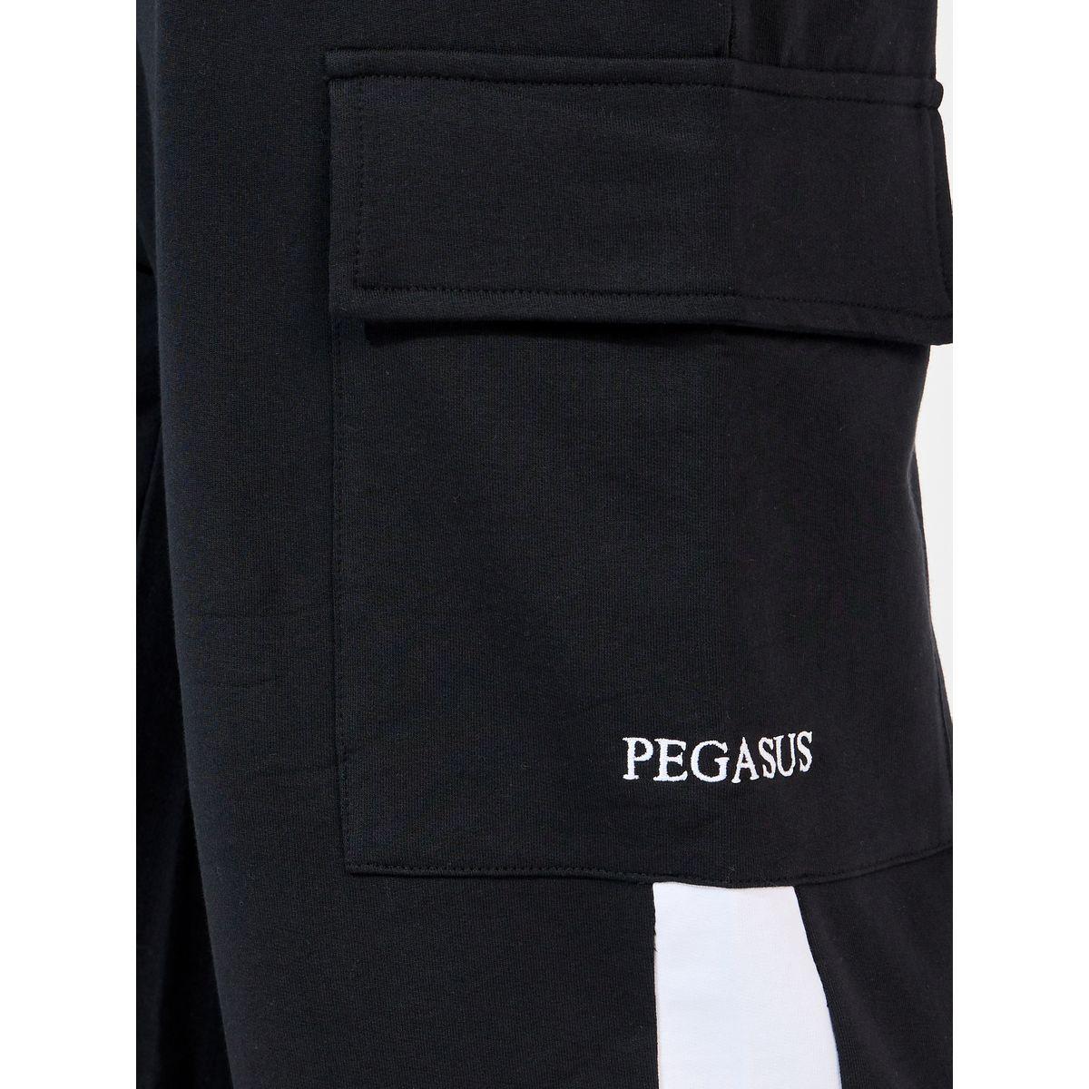 Styli Contrast Panel Oversized Cargo Pocket Joggers-men-clothing-bottoms-joggers-image-4