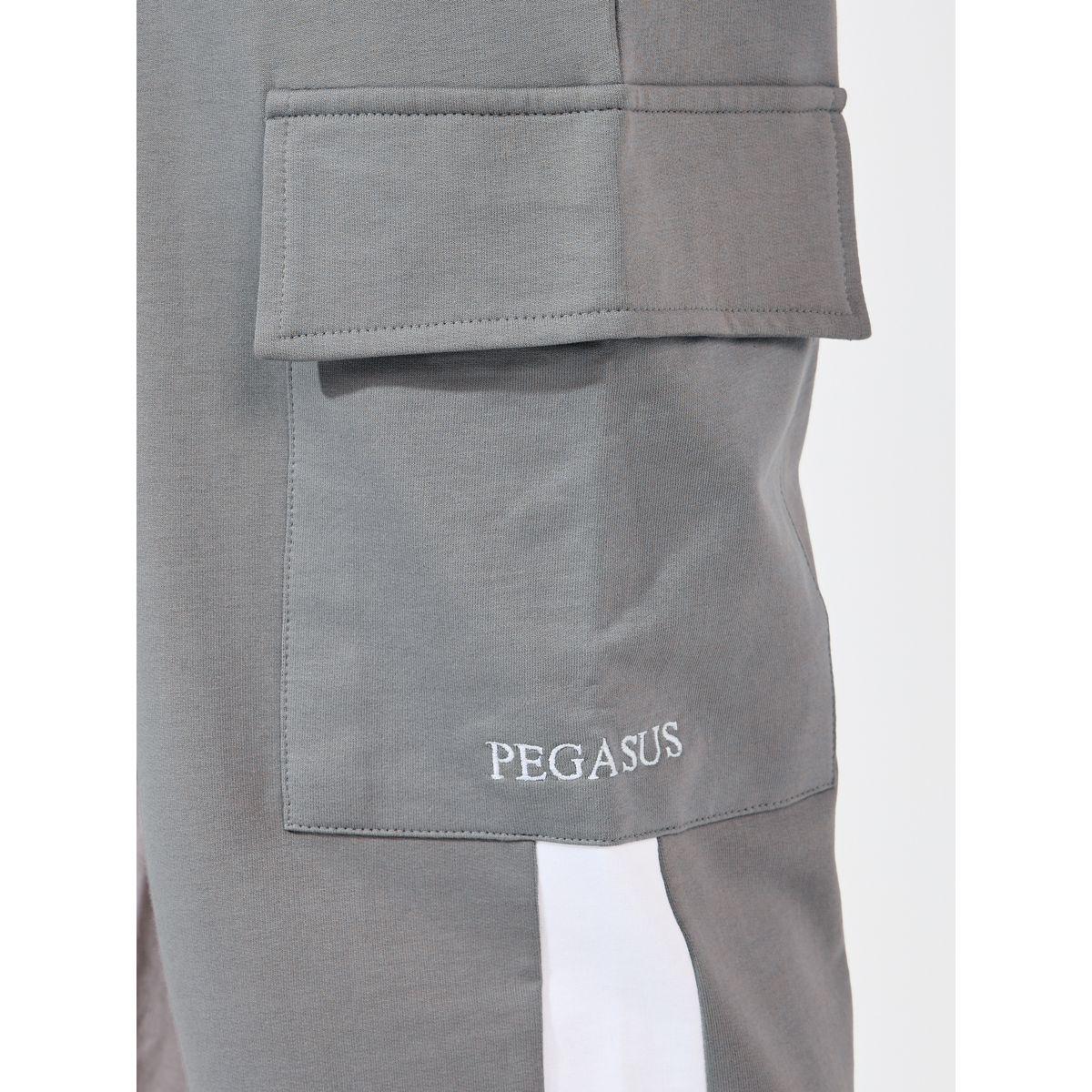 Styli Contrast Panel Oversized Joggers with Cargo Pocket-men-clothing-bottoms-joggers-image-4
