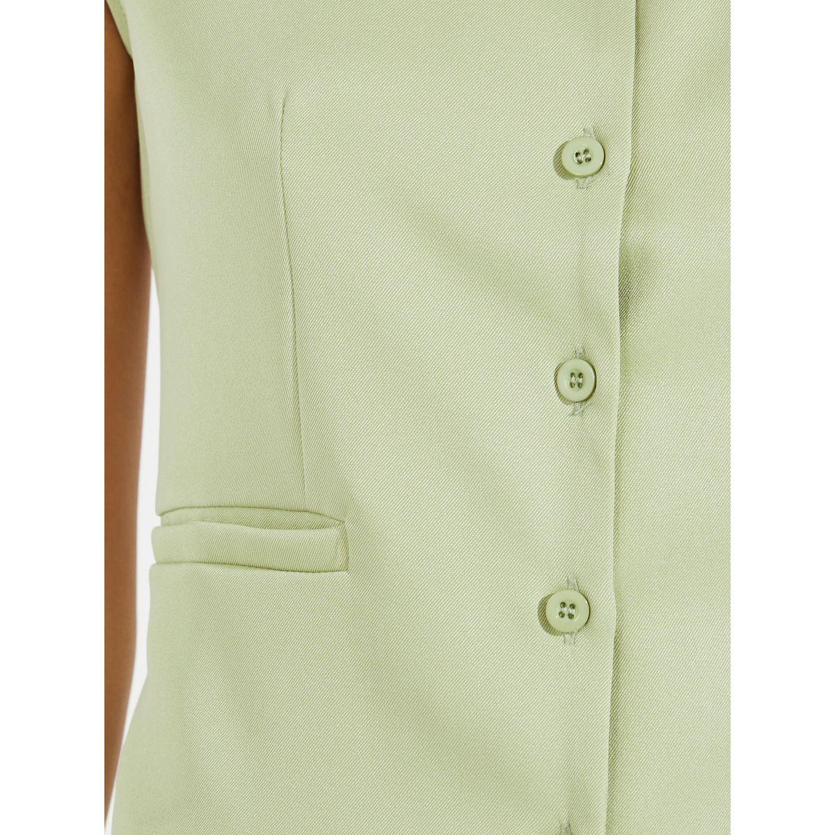 Styli V Neck Buttoned Tailored Waistcoat-women-clothing-coatsandjackets-waistcoats-image-3