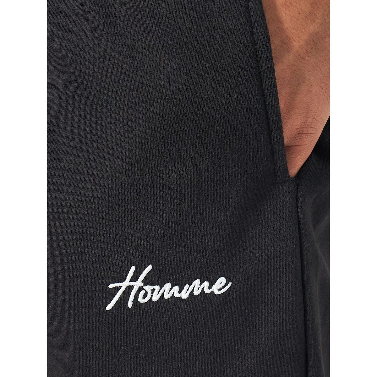 جوغر بحواف مفتوحة وكتابة مُطرّزة-men-clothing-bottoms-joggers-image-4