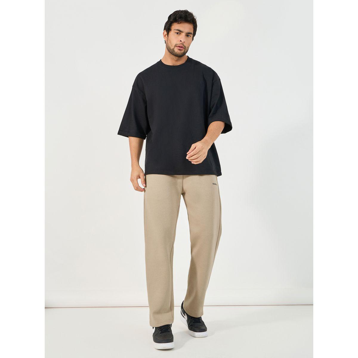 Styli Essential Print Relaxed Fit Open Hem Joggers-men-clothing-bottoms-joggers-image-2
