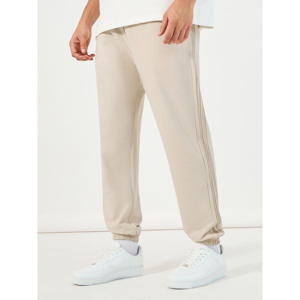Styli Side Multi Pintucks Oversized Jogger With Embroidered Detail-men-clothing-bottoms-joggers-image-1