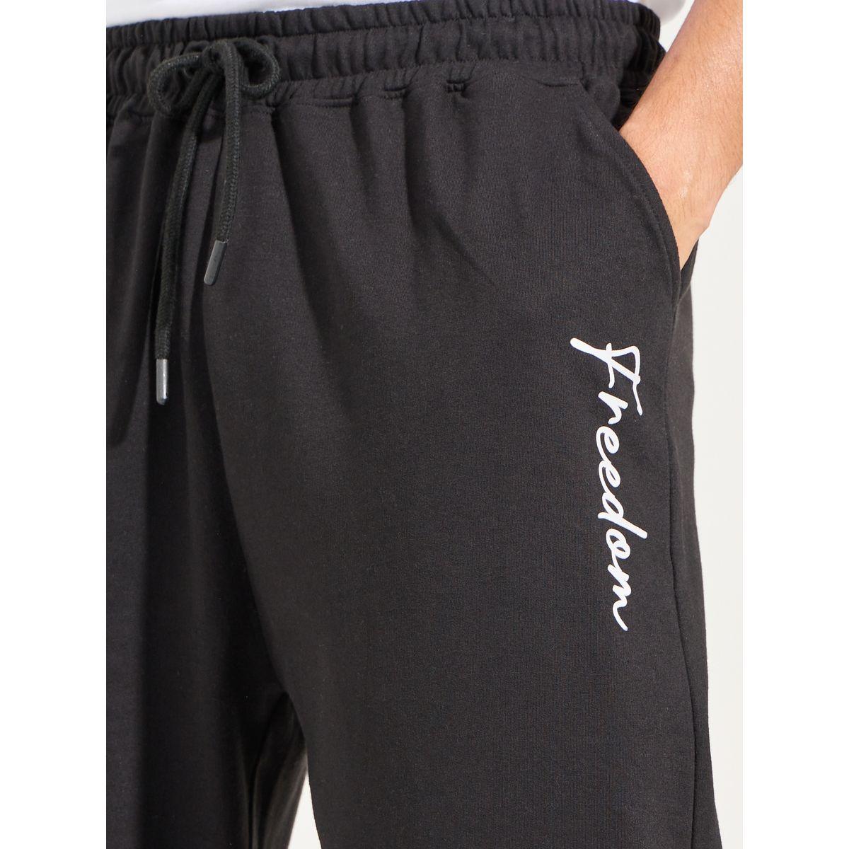 جوغر فضفاض مطبع بكتابة-men-clothing-bottoms-joggers-image-3