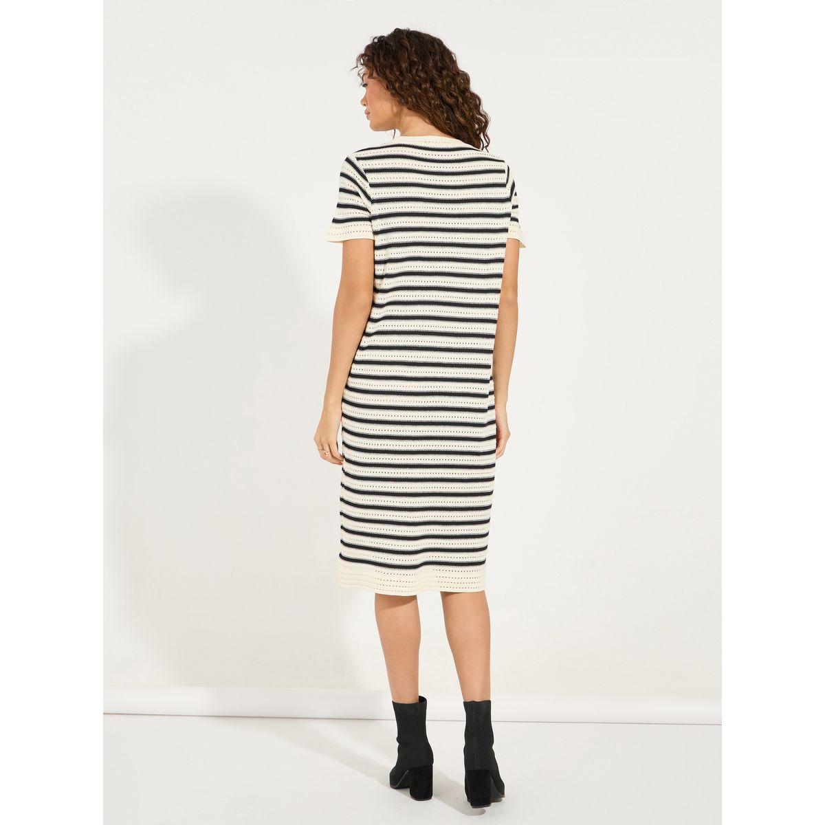 فستان مخطط محبوك بطول الركبة-women-clothing-dresses-image-6