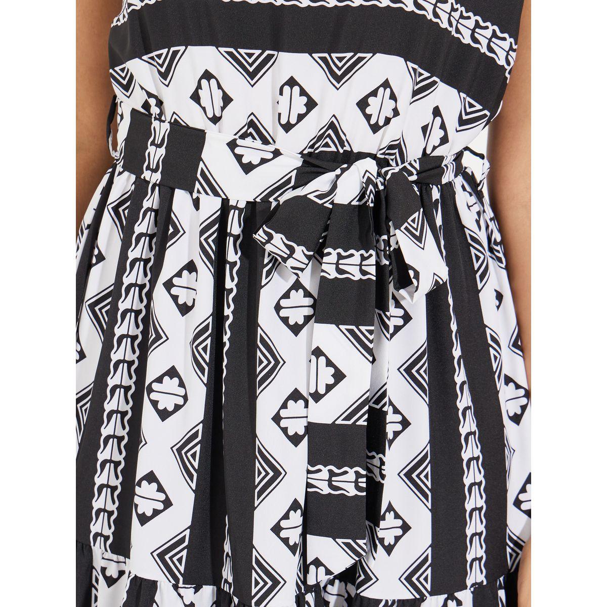 فستان ميدي مطبع بالكامل مع كسرات-women-clothing-dresses-image-3