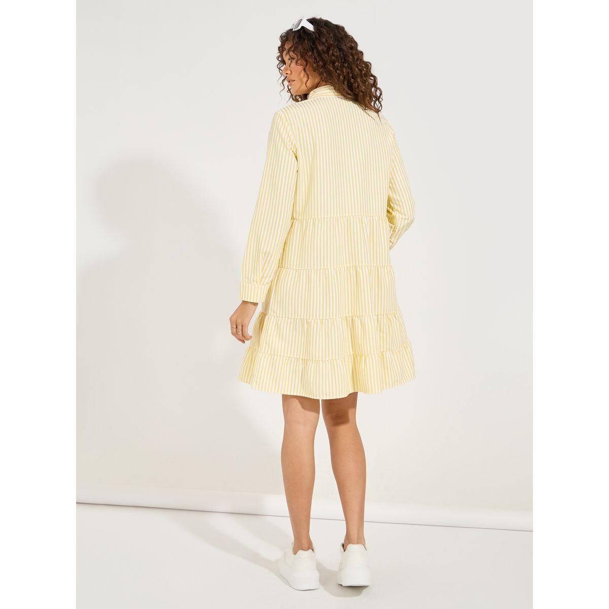 Styli Striped Button Down Shirt Mini Dress-women-clothing-dresses-image-6