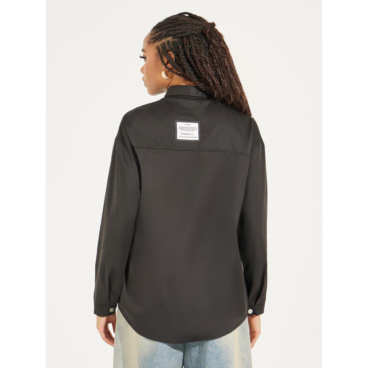جاكيت فضفاض بتفاصيل جيوب بطية-women-winterwear-coatsandjackets-jackets-image-1