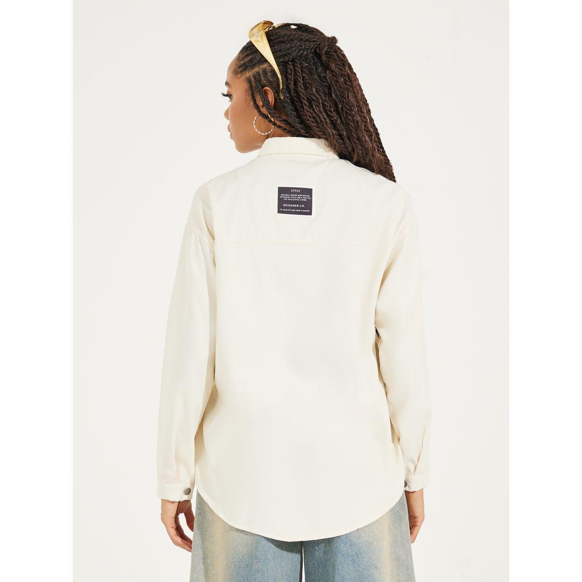 جاكيت فضفاض بتفاصيل جيوب بطية-women-winterwear-coatsandjackets-jackets-image-1