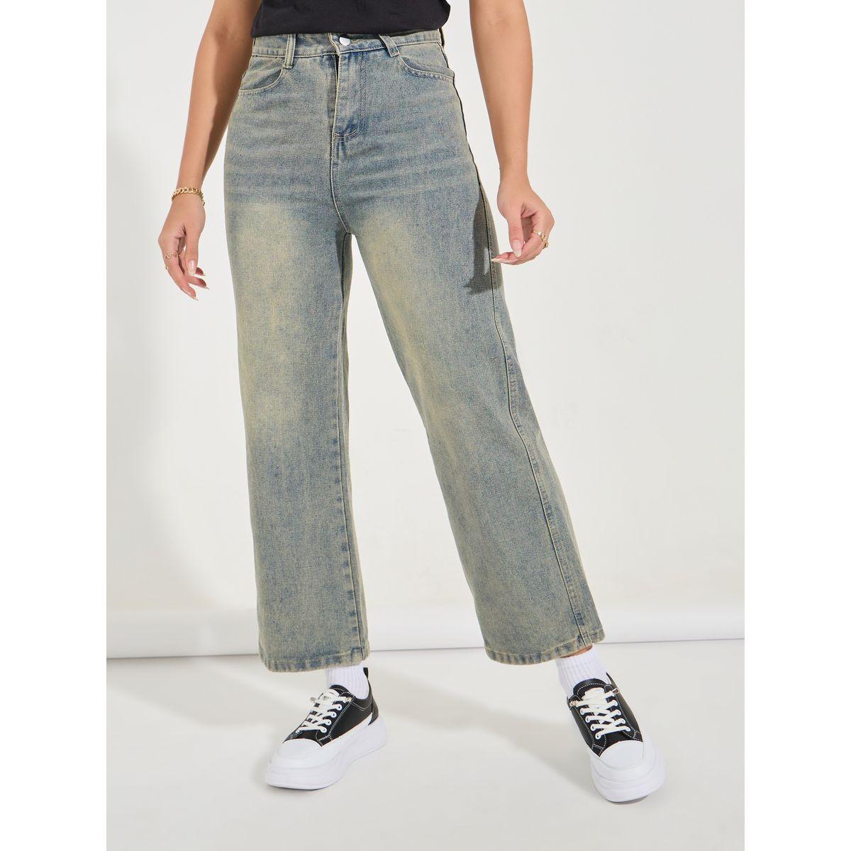 جينز بقصة عادية وارجل مستقيمة-women-clothing-bottoms-jeans-image-2