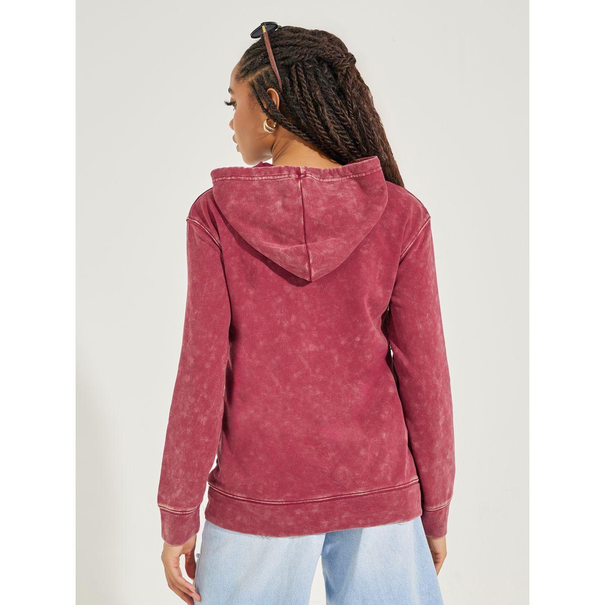 هودي بقصة عادية وجيوب كانجارو-women-clothing-hoodiesandsweatshirts-hoodies-image-4