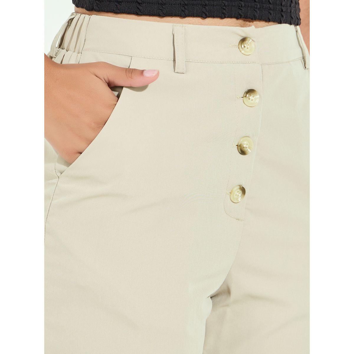 بنطال بقصة مستدقة ومزين بأزرار-women-clothing-bottoms-trousers-image-3
