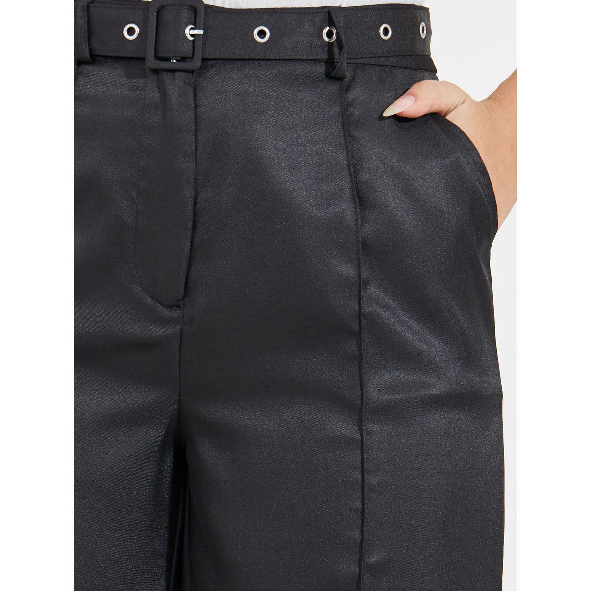 بنطال بخصر عالي مع شق جانبي-women-clothing-bottoms-trousers-image-3