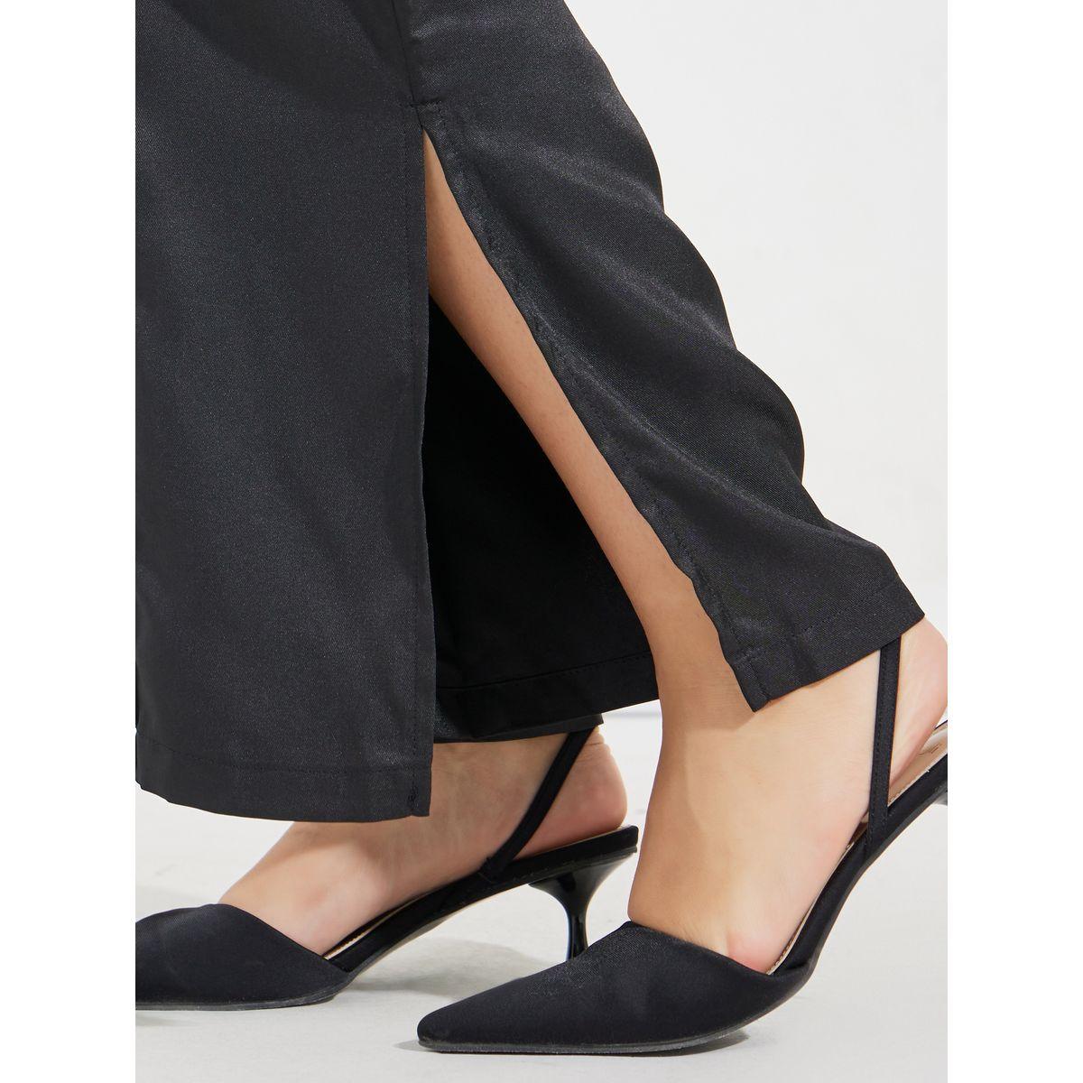 بنطال بخصر عالي مع شق جانبي-women-clothing-bottoms-trousers-image-4