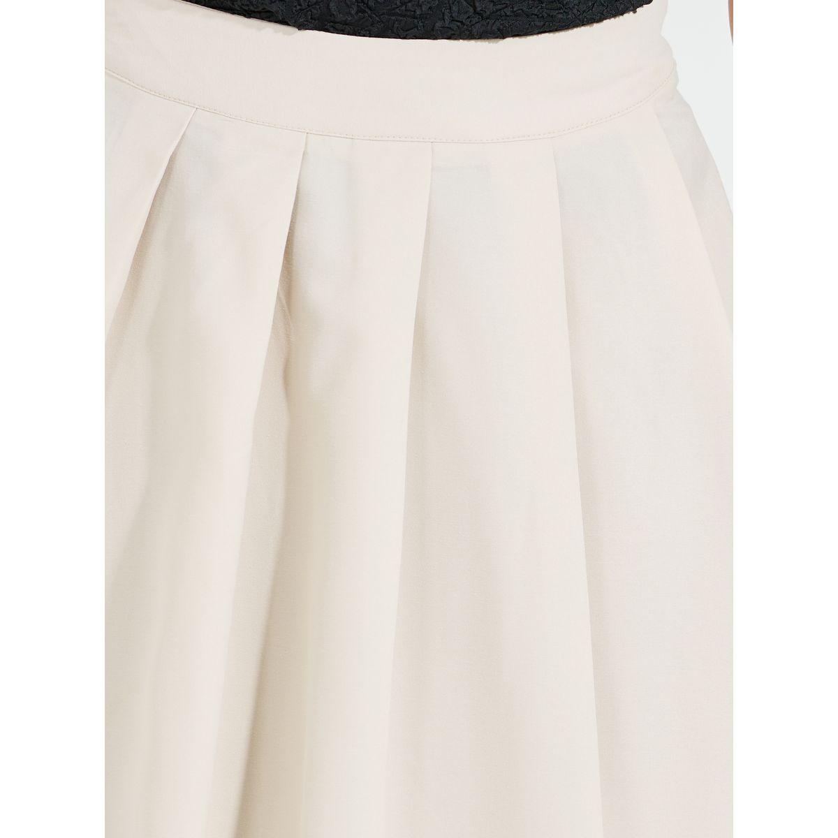تنورة طويلة سادة واسعة بكسرات-women-clothing-bottoms-skirts-image-2