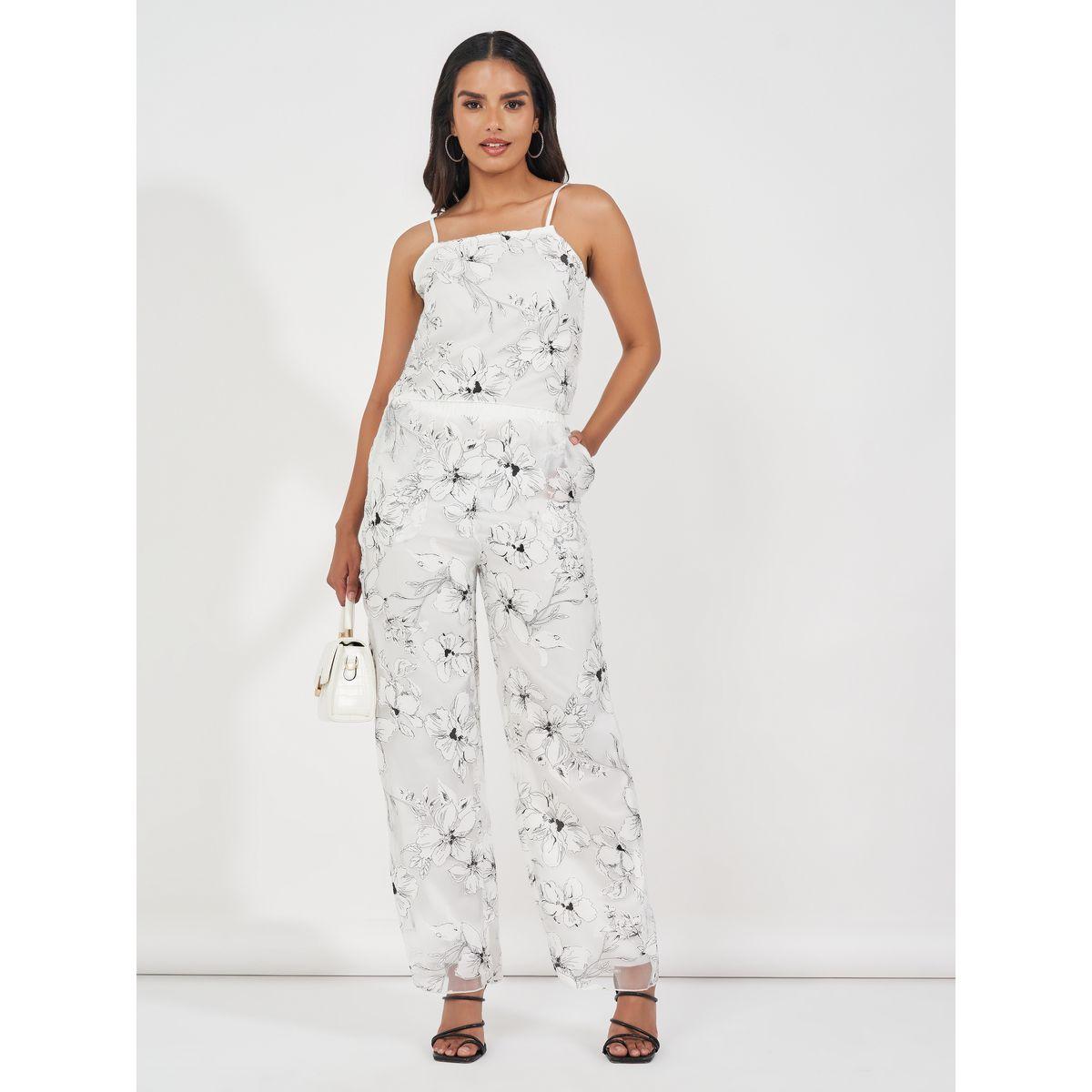 Styli Embroidered Flower Pattern Cami Top-women-clothing-tshirts-image-2
