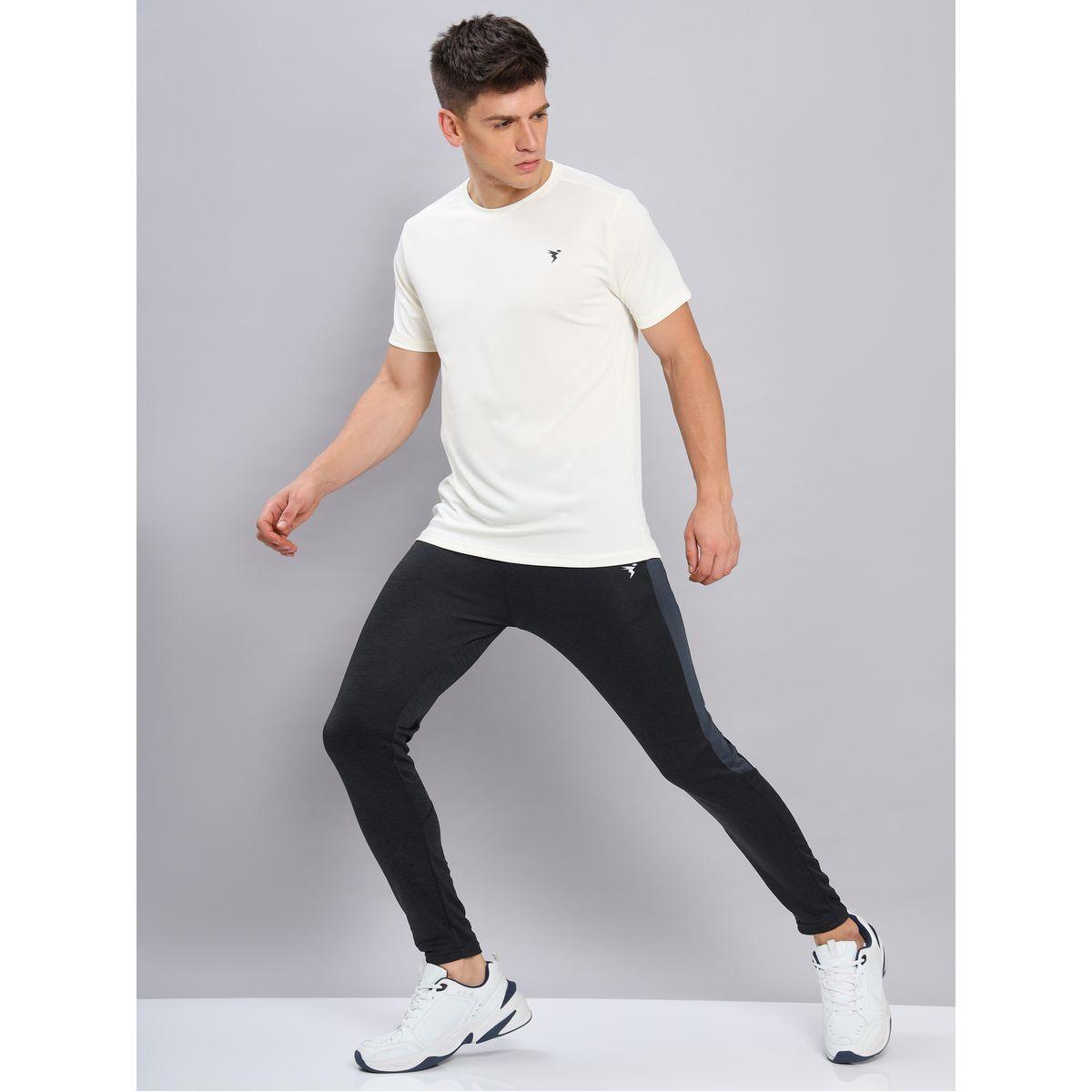 تيشيرت مزين بشعار مع قصة سليم فت تكنوسبورت × ستايلي-men-clothing-sportswearandactivewear-tshirtsandpolos-image-4