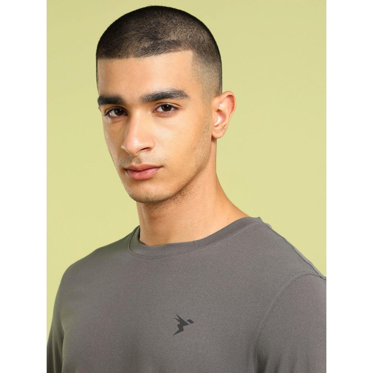 تيشيرت رياضي بياقة دائرية وقصة سليم فت تكنوسبورت × ستايلي-men-clothing-sportswearandactivewear-tshirtsandpolos-image-2