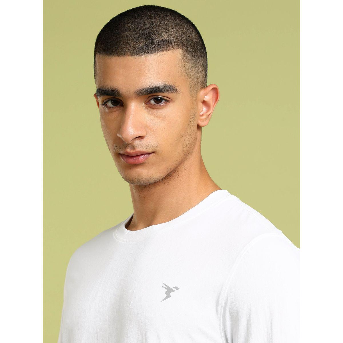 تيشيرت رياضي بياقة دائرية وقصة سليم فت تكنوسبورت × ستايلي-men-clothing-sportswearandactivewear-tshirtsandpolos-image-2