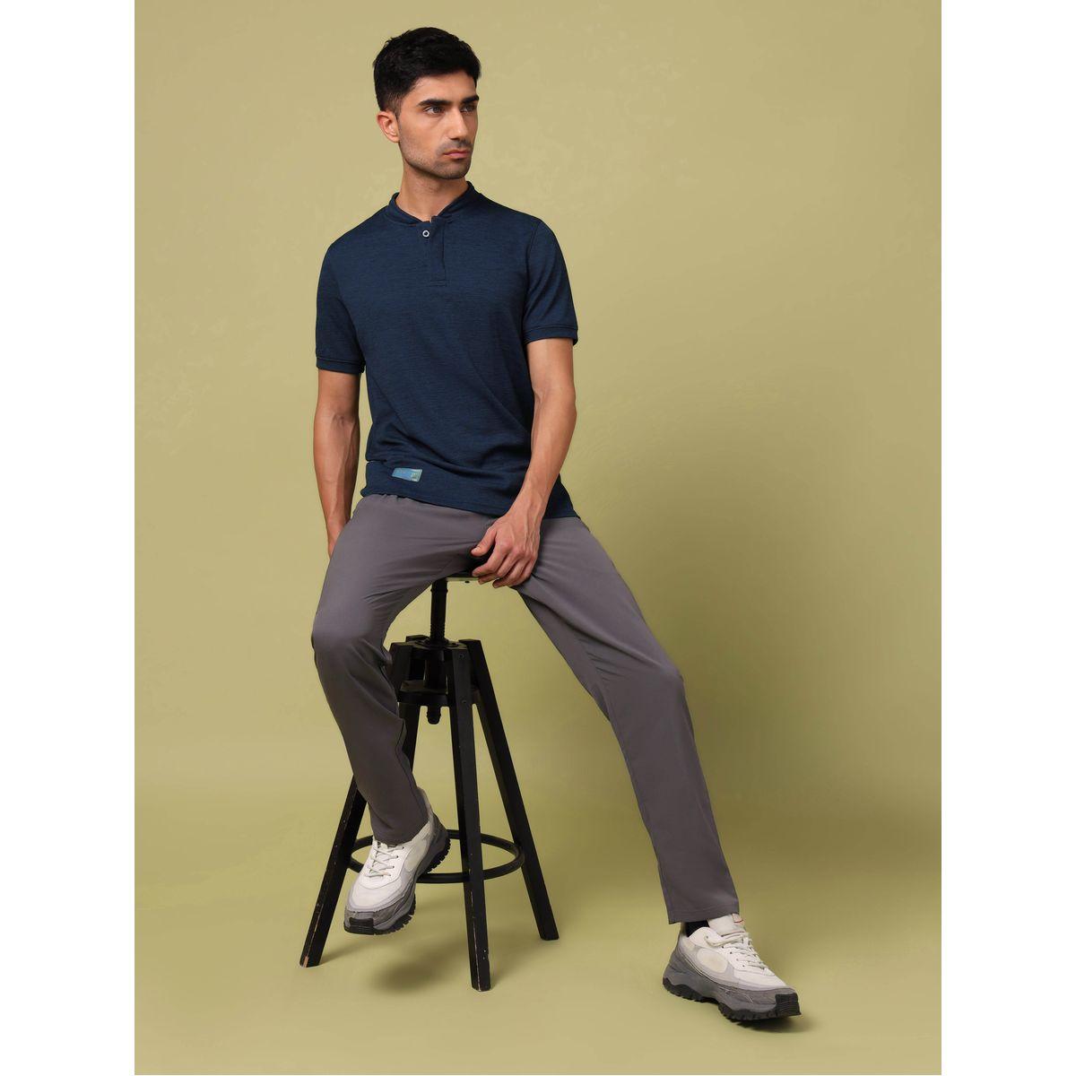 Technosport X Styli  Solid Henley Neck Slim Fit T-Shirt-men-clothing-sportswearandactivewear-tshirtsandpolos-image-5