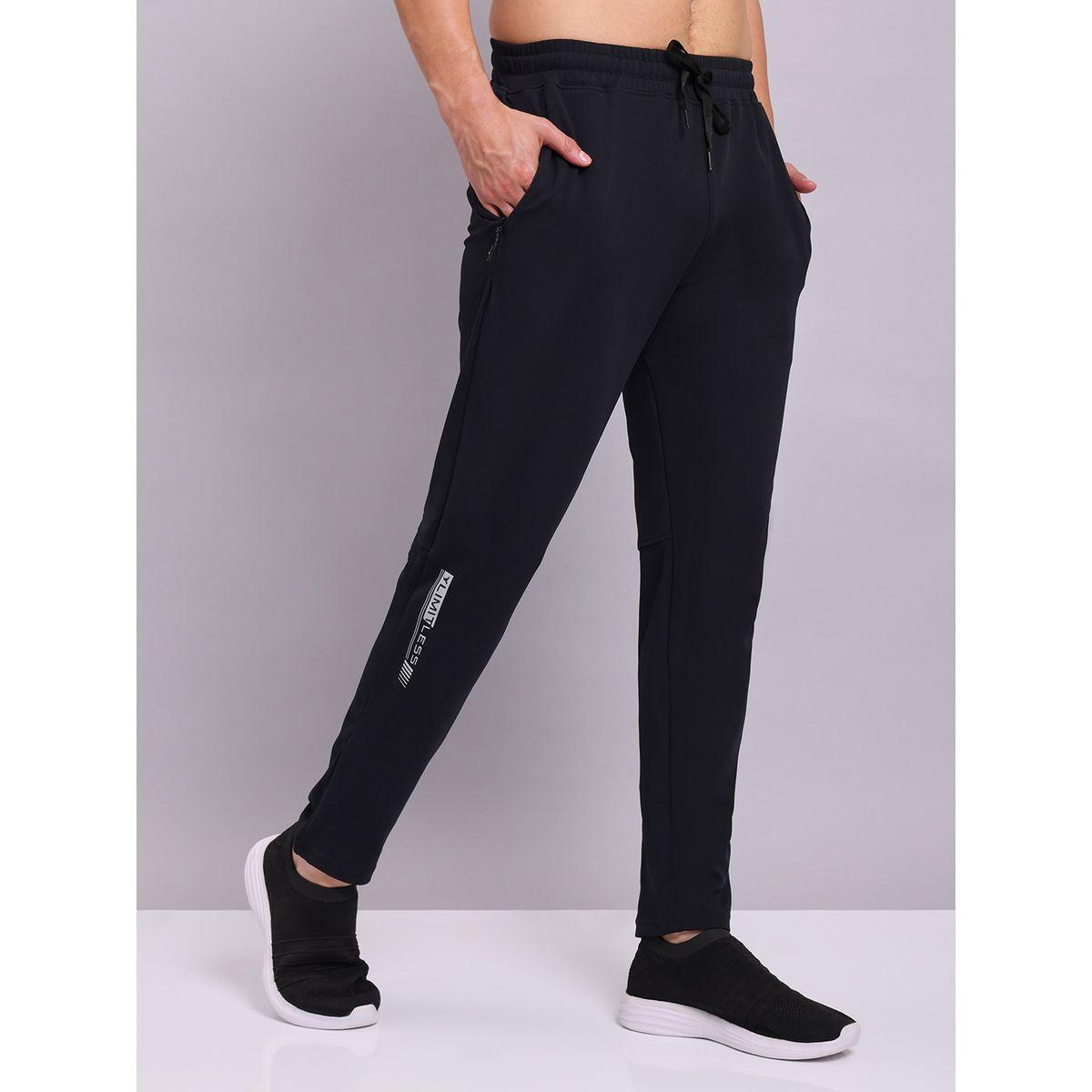 بنطال رياضي سادة بقصة سليم فت تكنوسبورت × ستايلي-men-clothing-sportswearandactivewear-bottoms-image-4