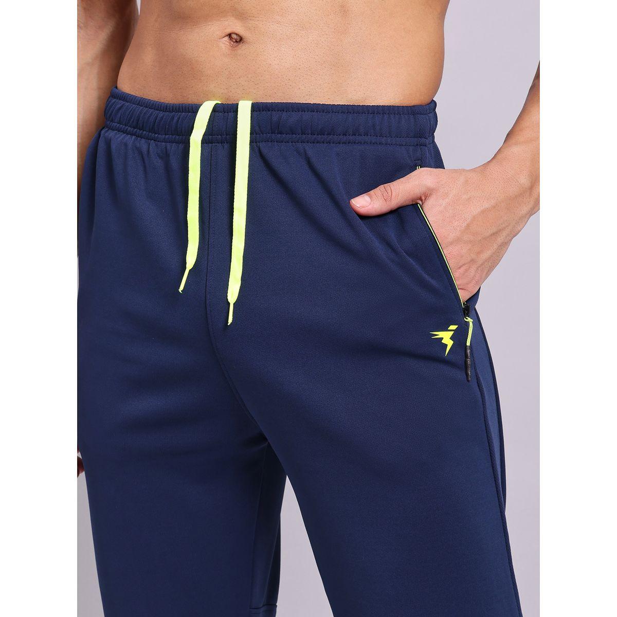 Technosport X Styli  Solid Slim Fit Trackpants with Techno Dry-men-clothing-sportswearandactivewear-bottoms-joggers-image-3