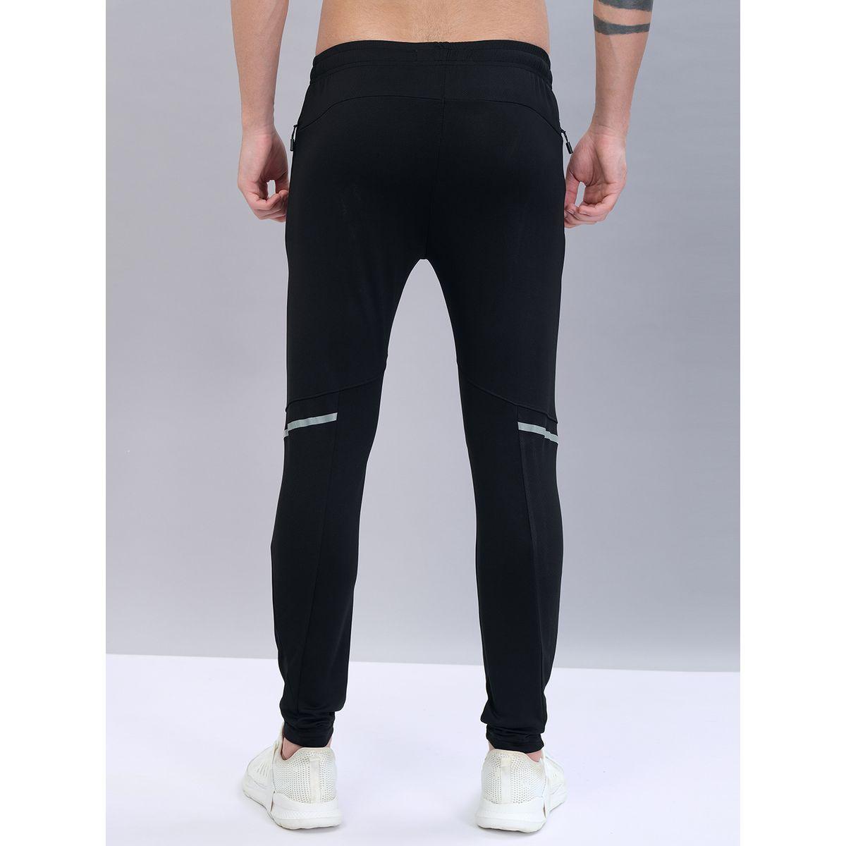 Technosport X Styli  Solid Slim Fit Track Pants with TECHNO DRY-men-clothing-sportswearandactivewear-bottoms-image-2