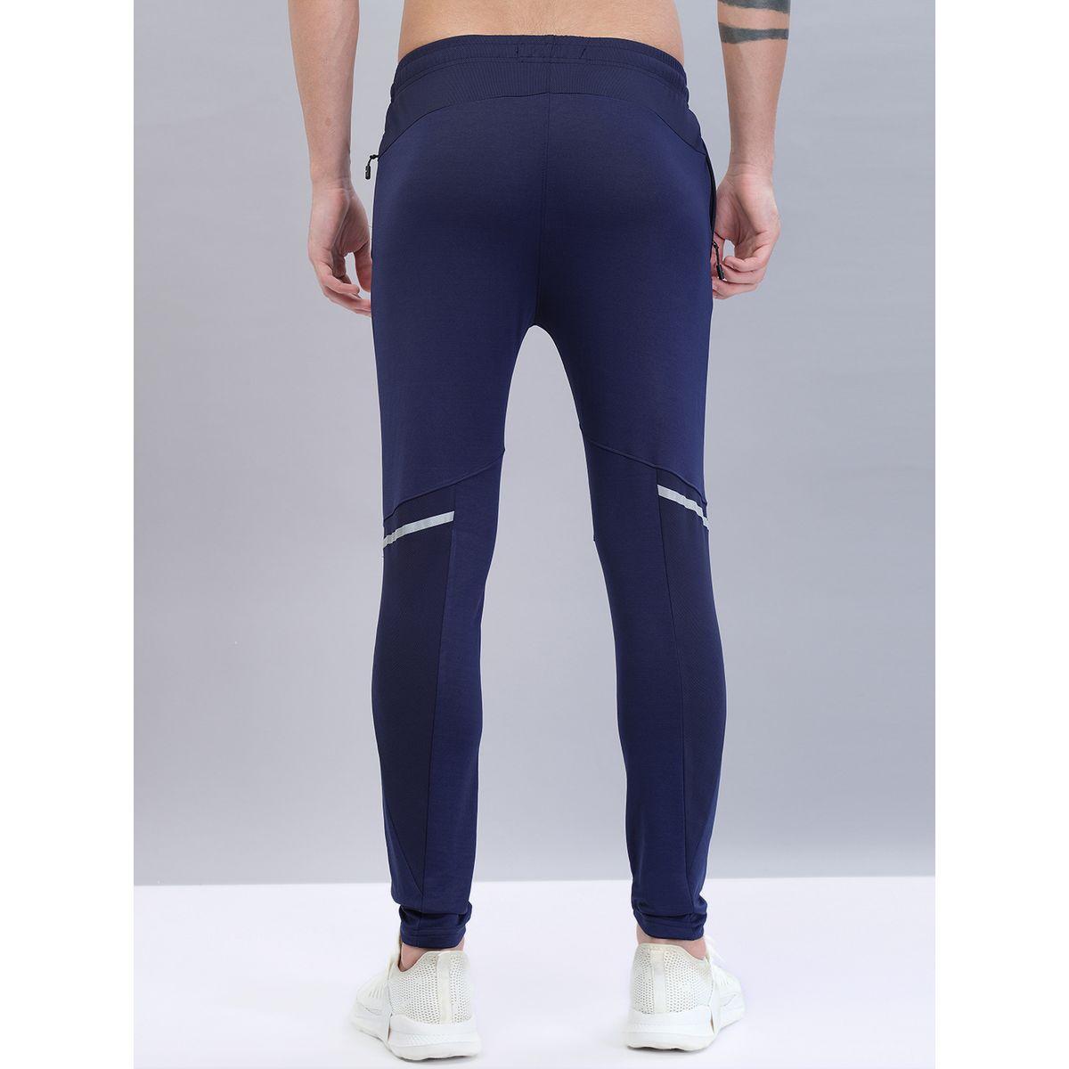 Technosport X Styli  Solid Slim Fit Track Pants with TECHNO DRY-men-clothing-sportswearandactivewear-bottoms-image-2