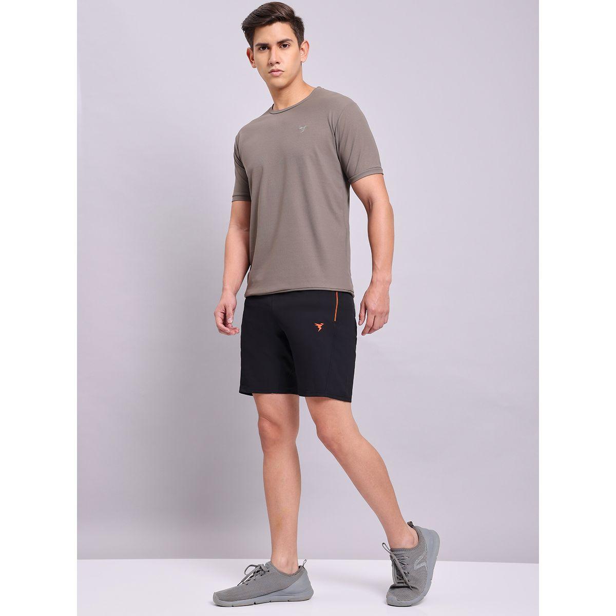 Technosport X Styli  Solid Slim Fit Shorts with Technolite-men-clothing-sportswearandactivewear-bottoms-image-4