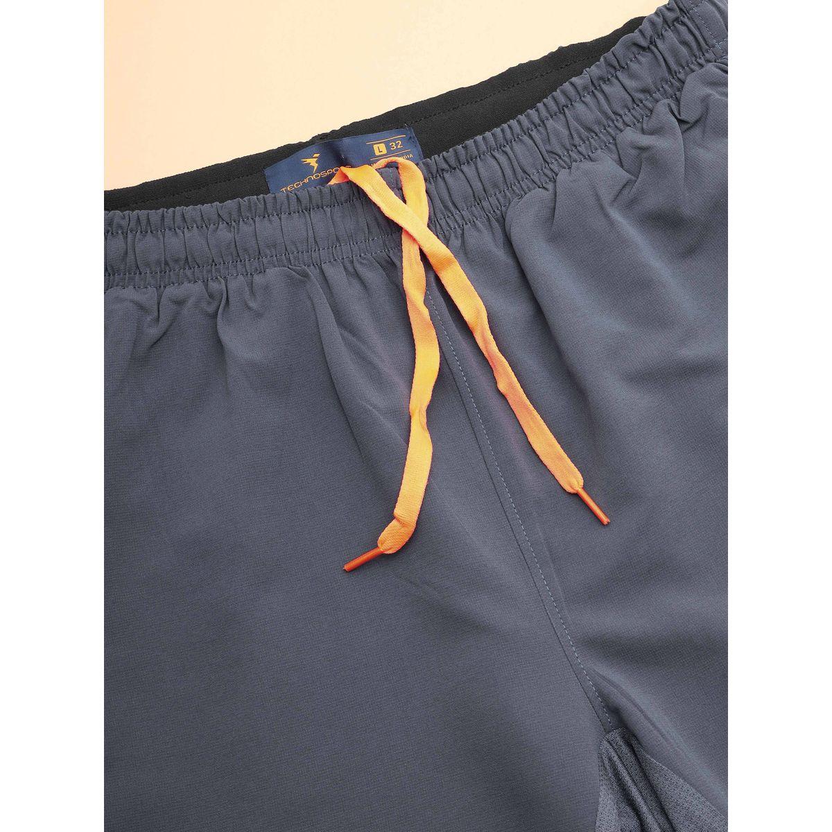 شورت سادة بقصة سليم فت تكنوسبورت × ستايلي-men-clothing-sportswearandactivewear-bottoms-image-3