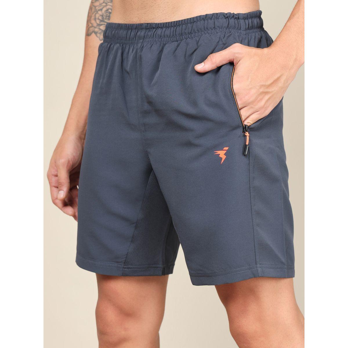 شورت سادة بقصة سليم فت تكنوسبورت × ستايلي-men-clothing-sportswearandactivewear-bottoms-image-2