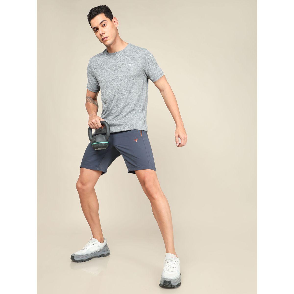Technosport X Styli  Solid Slim Fit Shorts with Technolite-men-clothing-sportswearandactivewear-bottoms-image-5