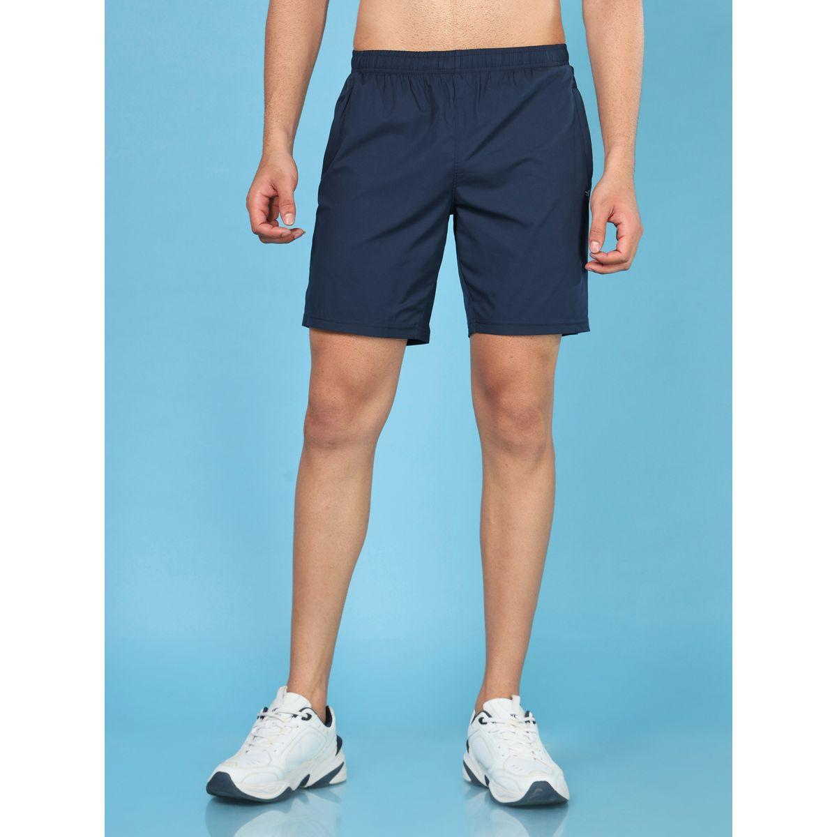 Technosport X Styli  Solid Relaxed Fit 2-Way Stretch Shorts-men-clothing-sportswearandactivewear-bottoms-image-1