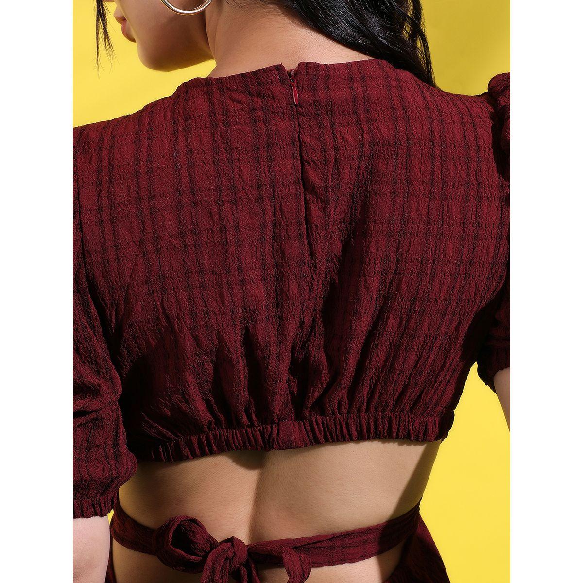 فستان ميدي مزين بفتحات مع اربطة كامبوس سوترا × ستايلي-women-clothing-dresses-image-5