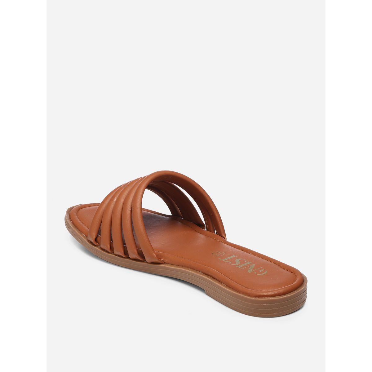 GNIST X Styli  Multi Strap Flat Sandals-women-shoes-sandals-flats-image-6