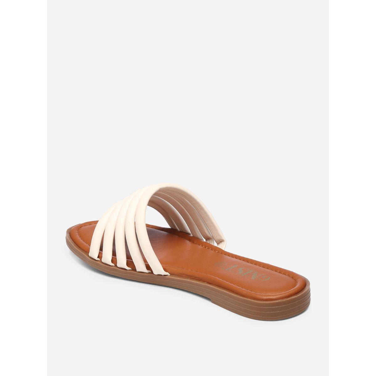 GNIST X Styli  Multi Strap Flat Sandals-women-shoes-sandals-flats-image-6