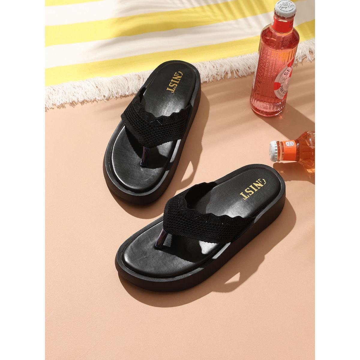 GNIST X Styli  Knitted Strap Thong Slippers-women-shoes-flipflopsandslides-image-1