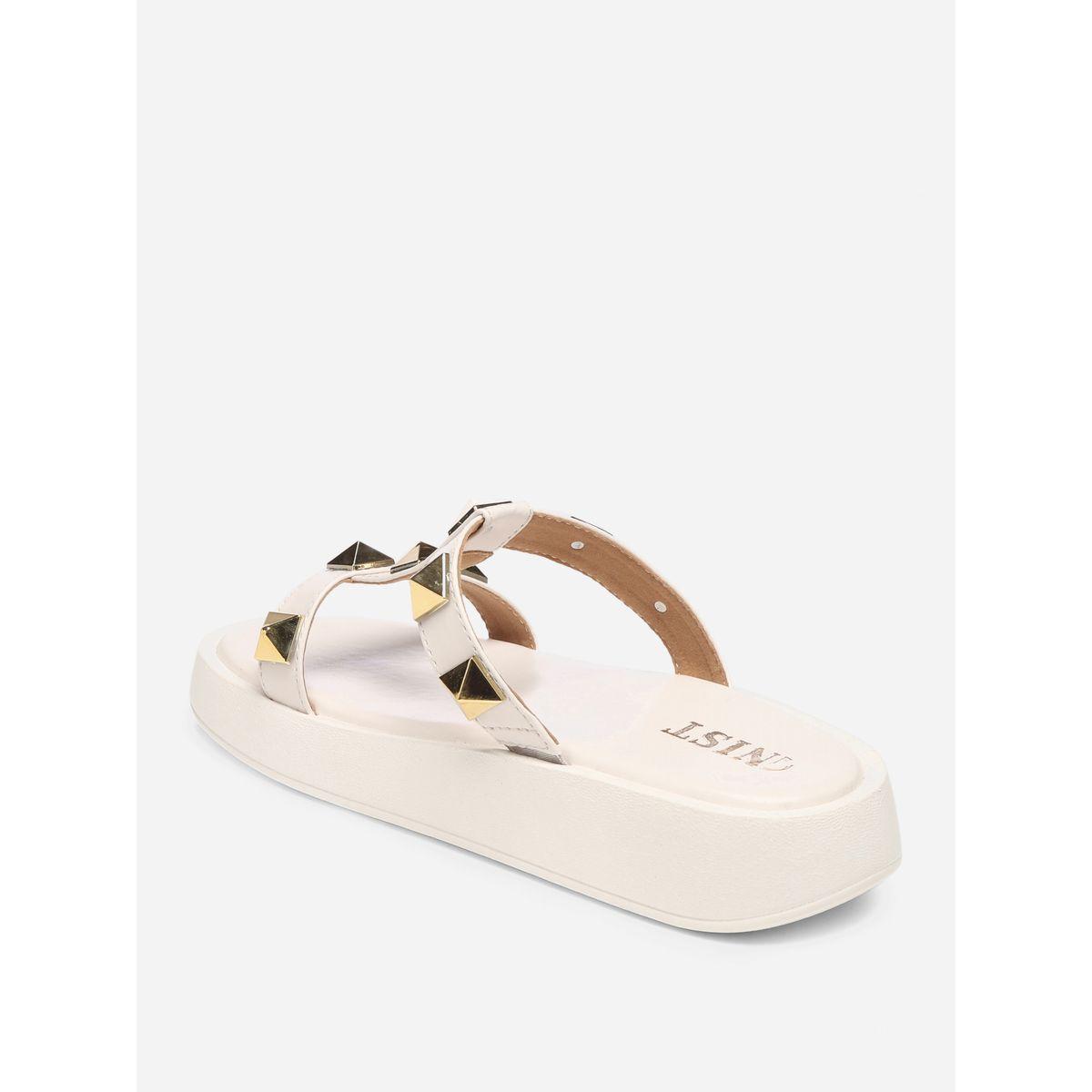 GNIST X Styli  Studded Strap Flatform Sandals-women-shoes-sandals-flats-image-6