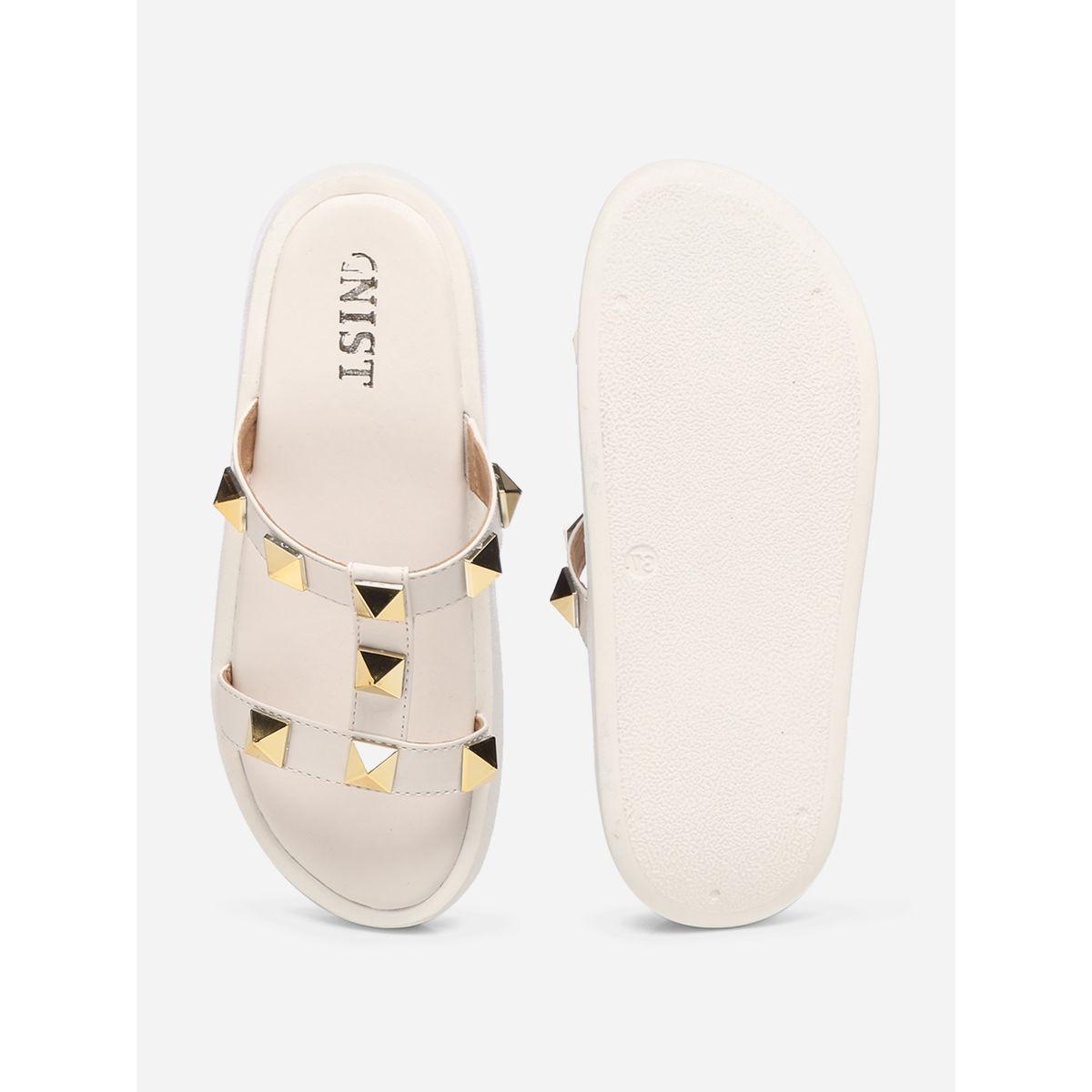 GNIST X Styli  Studded Strap Flatform Sandals-women-shoes-sandals-flats-image-7
