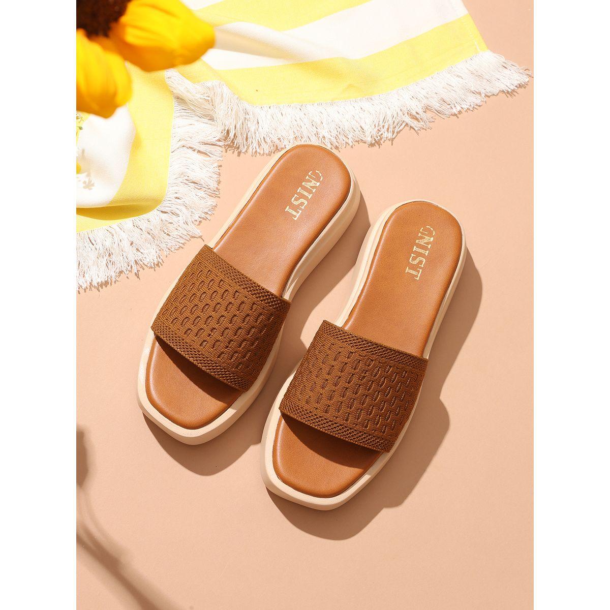 GNIST X Styli  Comfort Strap Flatform Sandals-women-shoes-sandals-flats-image-1