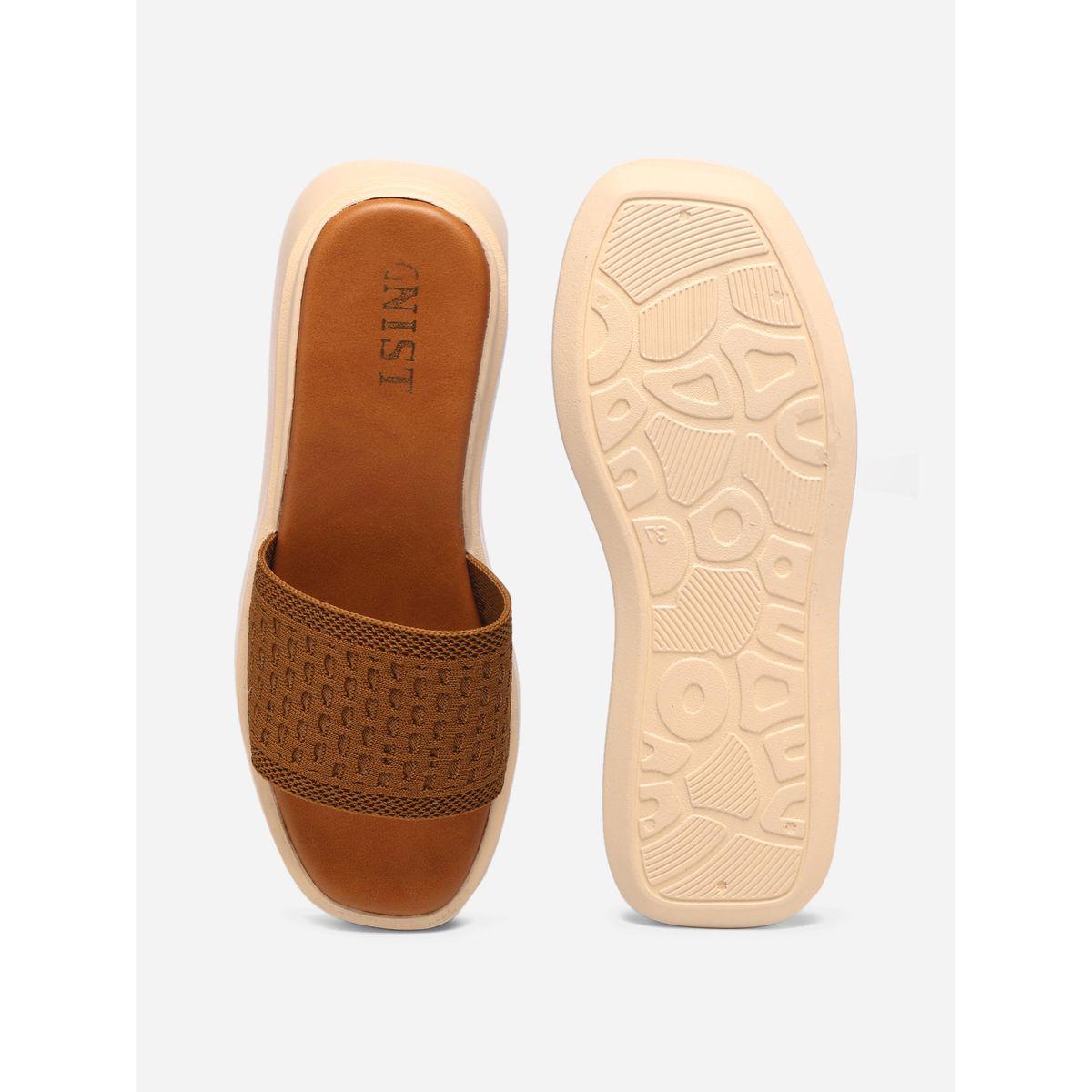 صندل فلاتفورم بسير مريح جنِست × ستايلي-women-shoes-sandals-flats-image-7